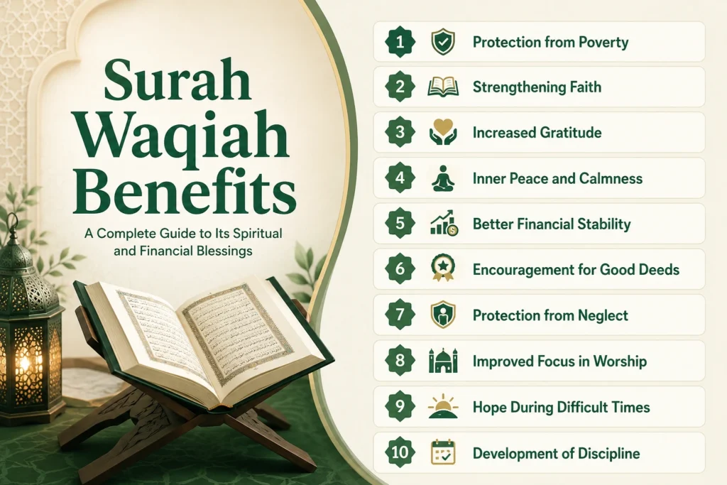 Surah Waqiah Benefits