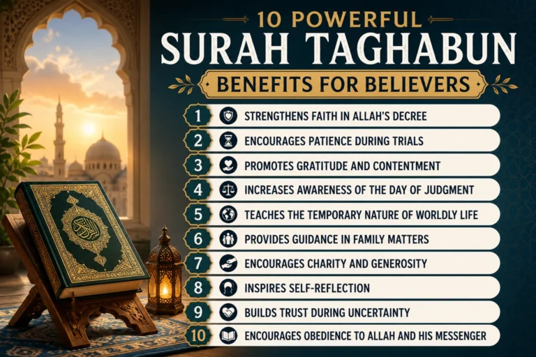Surah Taghabun Benefits