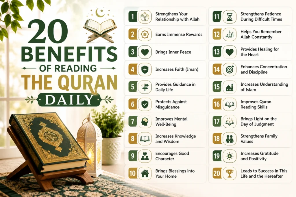 Benefits of Reading the Quran
